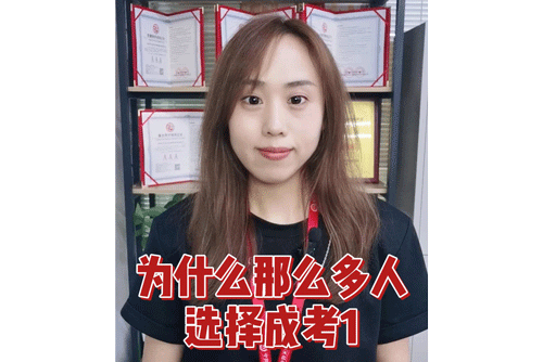 为什么那么多人选择成考1